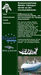 Mobile Screenshot of bootsvermietung-tuebingen.de